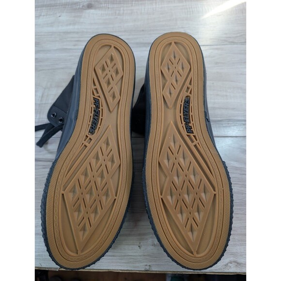 PF Flyers Sandlot Black Canvas Center Hi High Top Sneakers Shoes Mens Size 14 - Picture 13 of 13